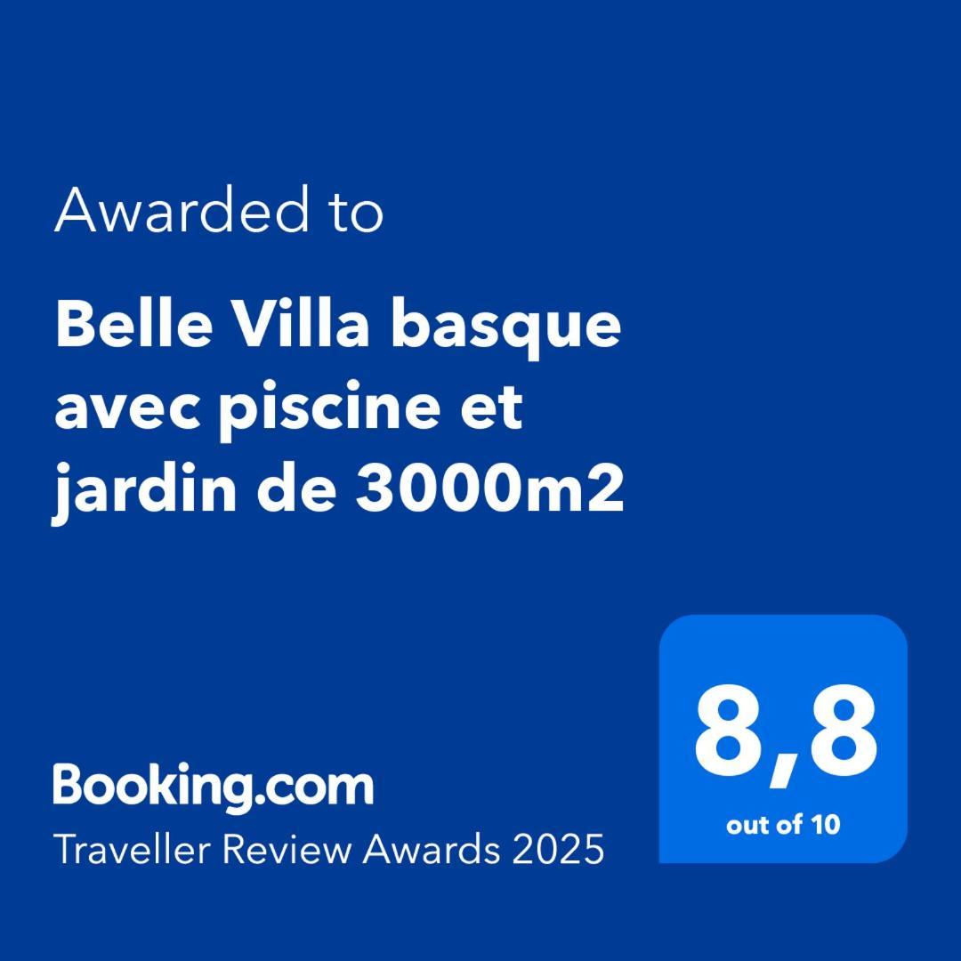 Belle Villa Basque Avec Piscine Et Jardin De 3000M2 Saint-Jean-de-Luz Exteriér fotografie